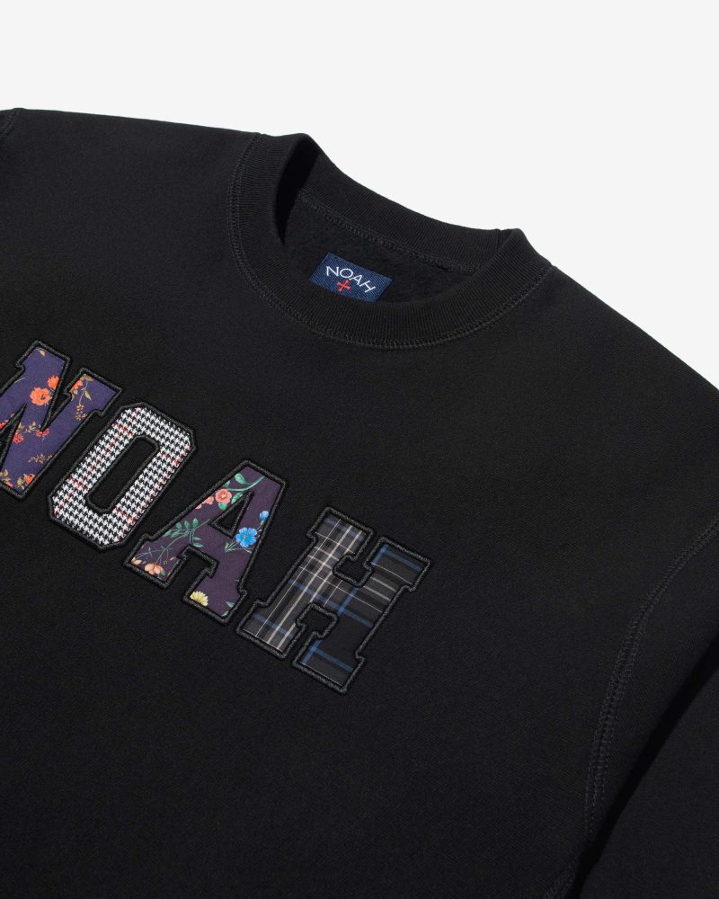 SS126FW23 APPLIQUE LOGO CREWNECK 0087