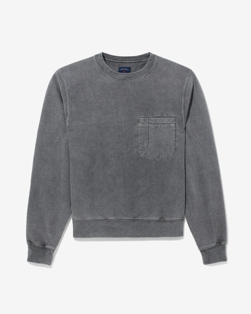 SS140SS24 CHEST POCKET CREWNECK 0008