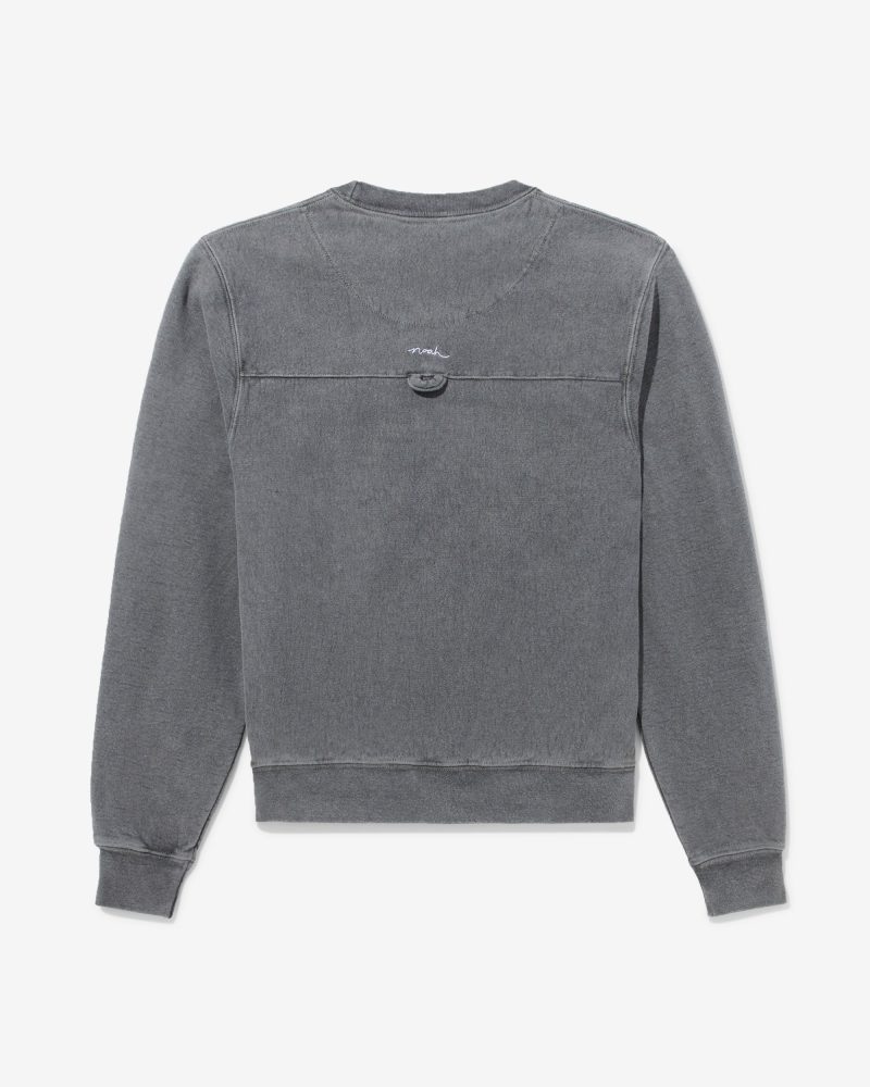 SS140SS24 CHEST POCKET CREWNECK 0018