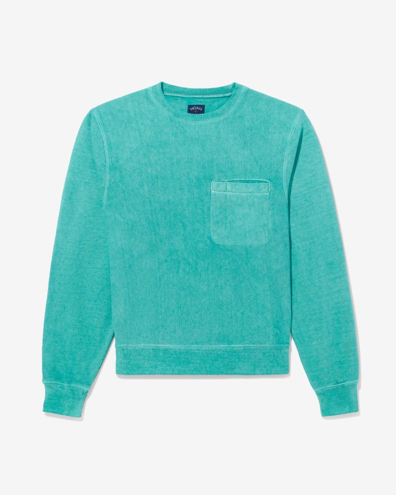 SS140SS24 CHEST POCKET CREWNECK 0019