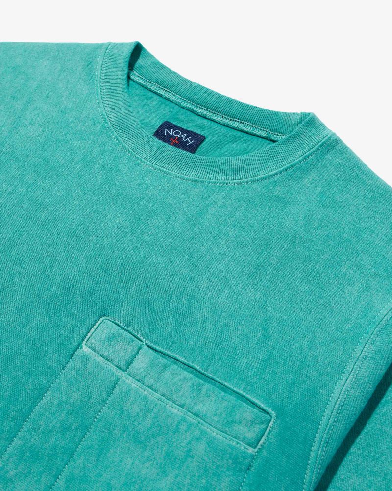 SS140SS24 CHEST POCKET CREWNECK 0023