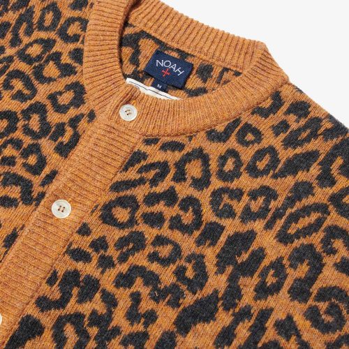 SW064SS24 LEOPARD CARDGIAN SWEATER 0294