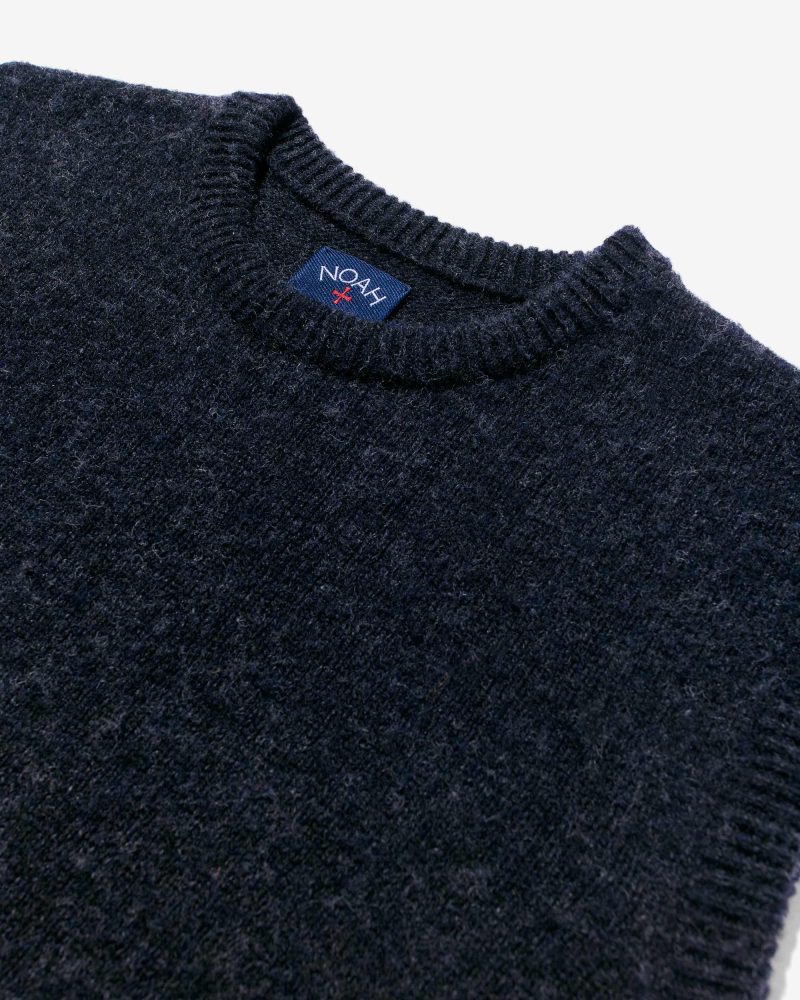 SW073FW24 CREWNECK SHETLAND SWEATER 0055