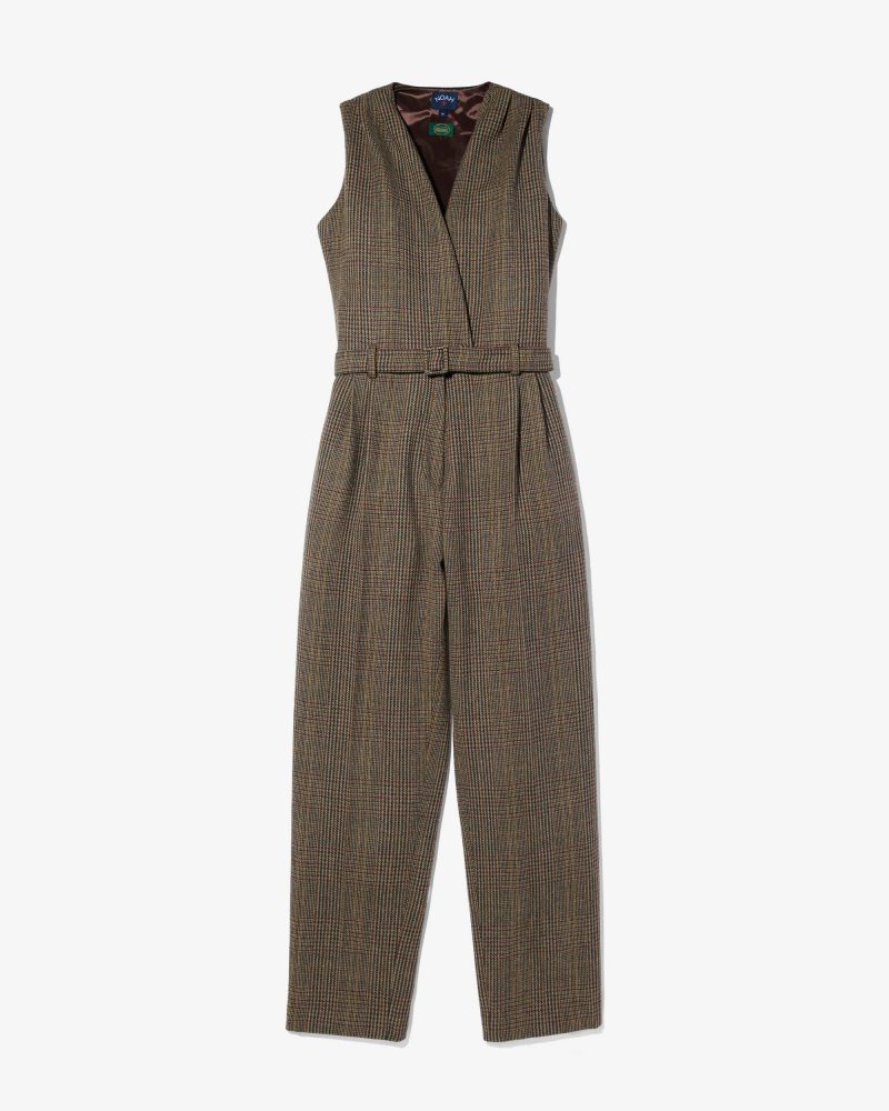 WS001FW24 PLEATED WOOL JUMPSUIT 0015