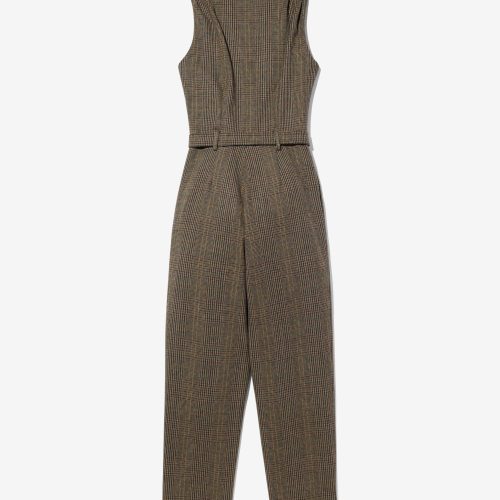 WS001FW24 PLEATED WOOL JUMPSUIT 0020