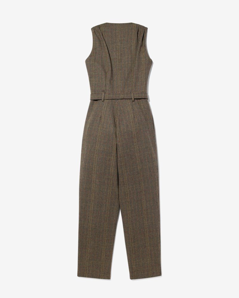 WS001FW24 PLEATED WOOL JUMPSUIT 0020