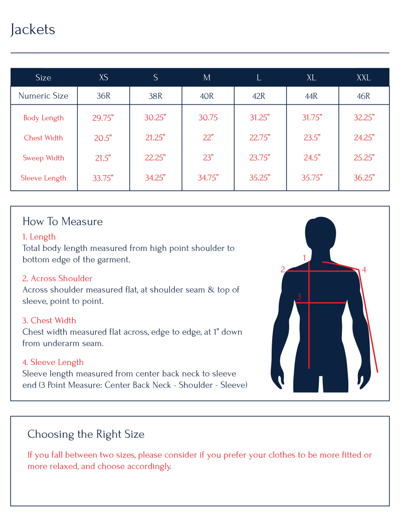 sizechart J052SS22