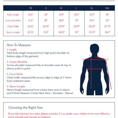 sizechart J6FW20