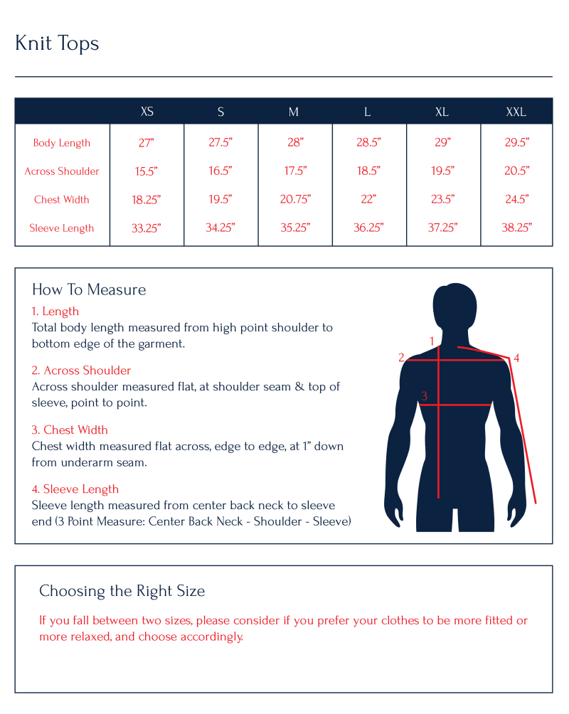 sizechart KN134FW23