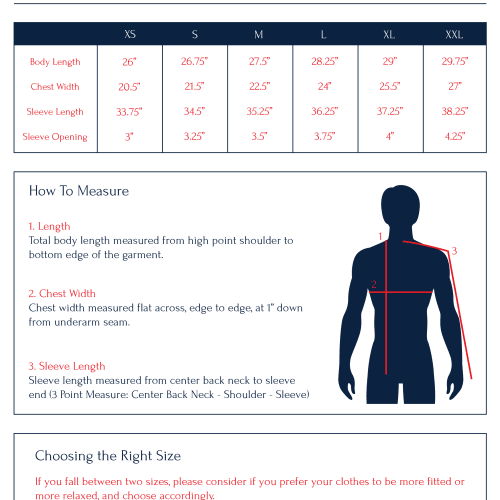 sizechart OW003FW22