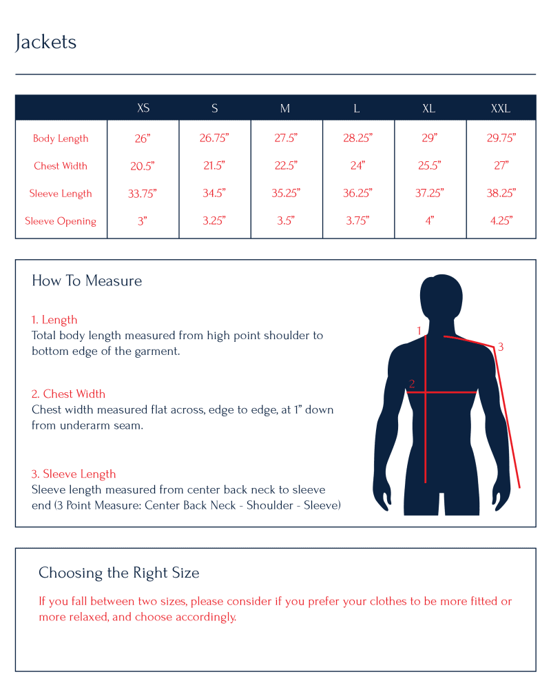 sizechart OW003FW22