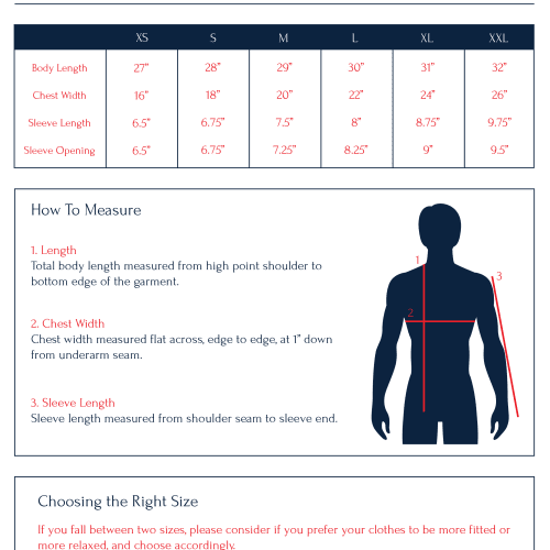 sizechart PT008SS22