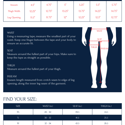 sizechart SH018FW22 21