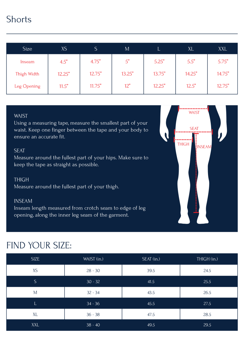 sizechart SH018FW22 21