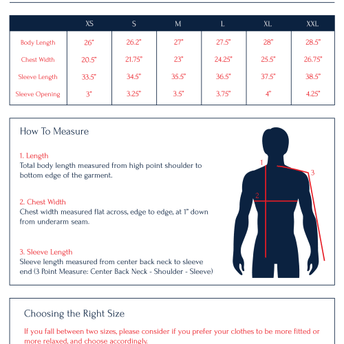 sizechart SS103SS23